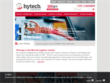 Tablet Screenshot of hytechlogistics.com